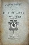 Vente à Drouot de livres d'art ayant appartenu à L.-O. Merson (1921)